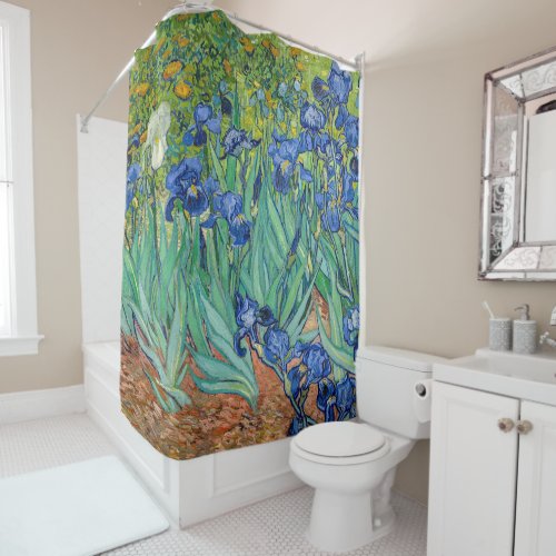 Vincent Van Gogh _ Irises Shower Curtain