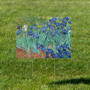 Vincent Van Gogh - Irises Sign