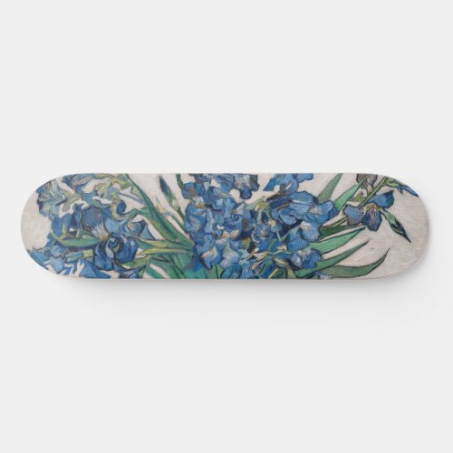 Vincent van Gogh _ Irises Skateboard