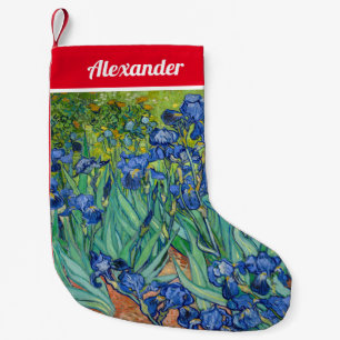 Vincent Van Gogh - Irises Small Christmas Stocking