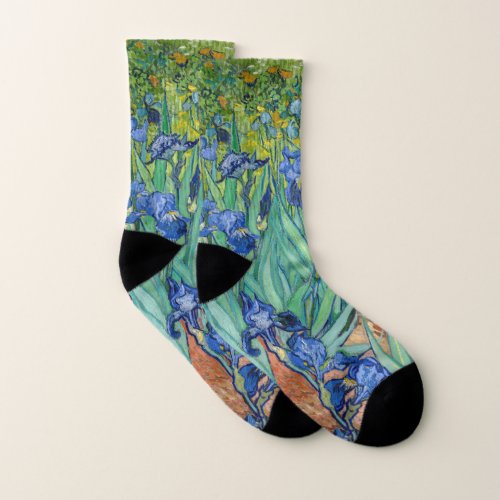 Vincent Van Gogh _ Irises Socks