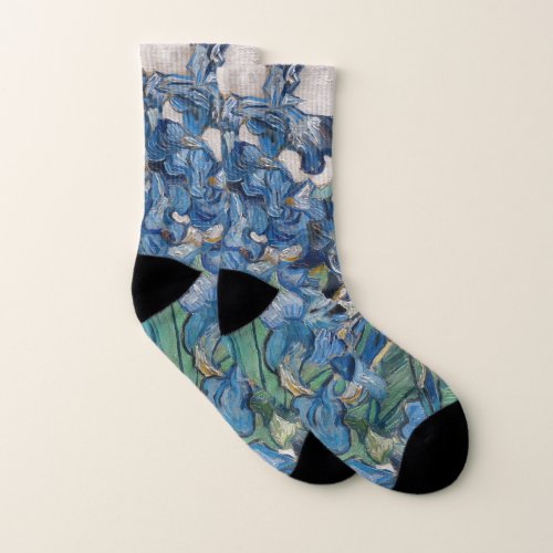 Vincent van Gogh _ Irises Socks