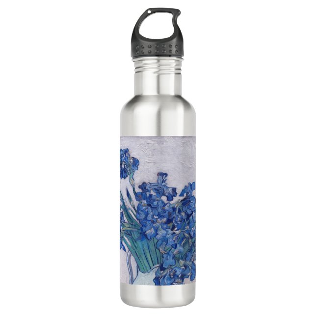 Vincent Van Gogh. Irises    Stainless Steel Water Bottle (Front)