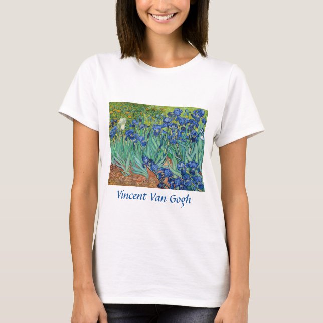 Vincent Van Gogh - Irises T-Shirt (Front)