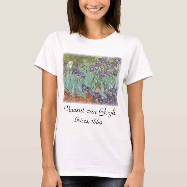 Vincent van Gogh - Irises T-Shirt (Front)