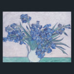 Vincent Van Gogh. Irises  Tablecloth<br><div class="desc">Vincent Van Gogh Irises 1890 . This is an old masterpiece from the dutch master painter Vincent Van Gogh was a dutch post impressionist painter.  This image is in the public domain.</div>