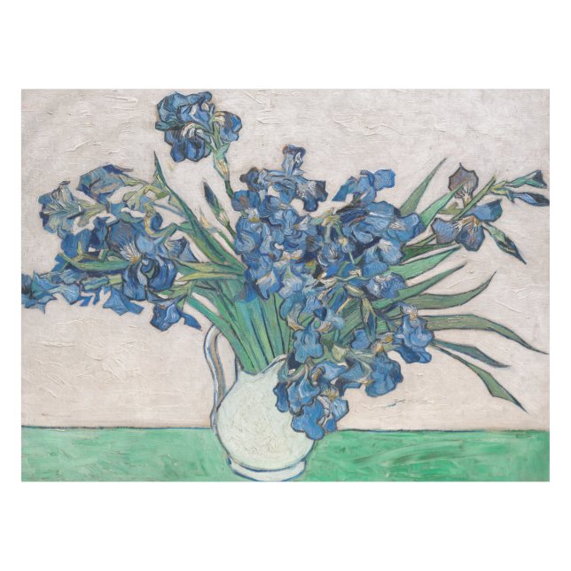 Vincent van Gogh - Irises Tablecloth (Front (Horizontal))