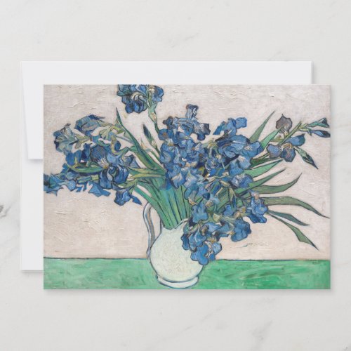 Vincent van Gogh _ Irises Thank You Card
