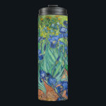 Vincent Van Gogh - Irises Thermal Tumbler<br><div class="desc">Irises / Iris - Vincent Van Gogh,  1889</div>