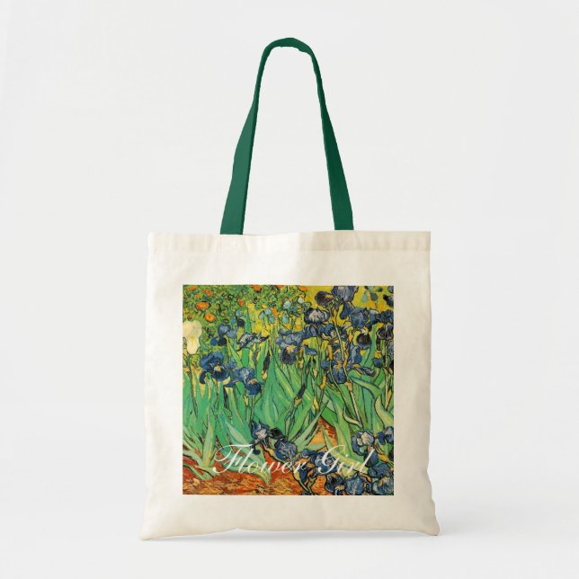 Vincent van Gogh,Irises Tote Bag (Front)