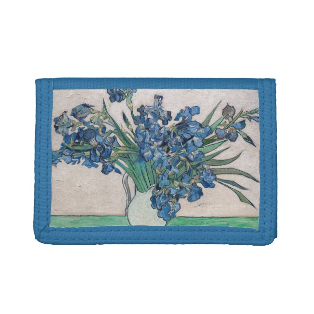 Vincent van Gogh - Irises Trifold Wallet (Front)