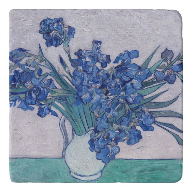 Vincent Van Gogh. Irises  Trivet (Front)