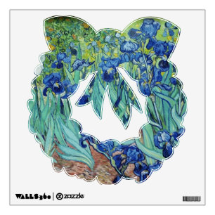 Vincent van Gogh Irises. Wall Sticker