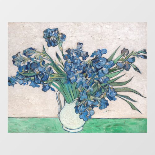 Vincent van Gogh _ Irises Window Cling