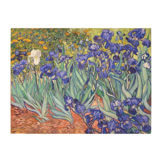 Vincent Van Gogh Irises Wood Prints