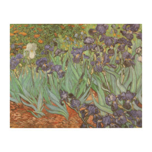 Vincent van Gogh - Irises Wood Wall Decor