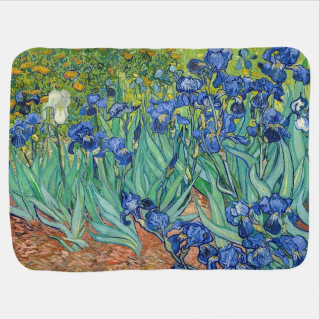 Vincent Van Gogh - Irish Baby Blanket (Horizontal)