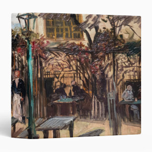 Vincent Van Gogh - La Guinguette on Montmartre 3 Ring Binder