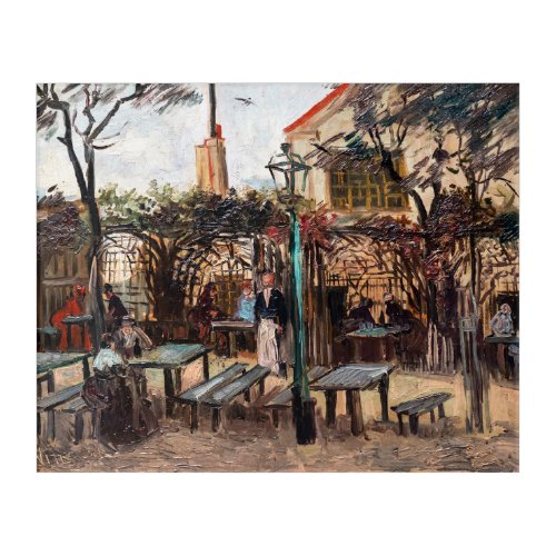 Vincent Van Gogh _ La Guinguette on Montmartre Acrylic Print