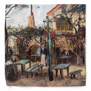 Vincent Van Gogh - La Guinguette on Montmartre Bandana