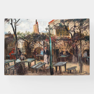 Vincent Van Gogh - La Guinguette on Montmartre Banner