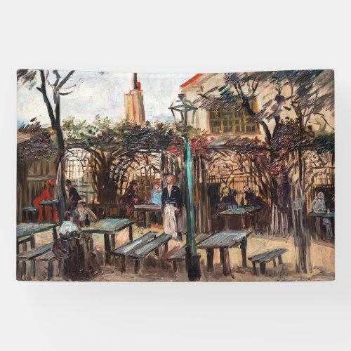 Vincent Van Gogh _ La Guinguette on Montmartre Banner