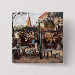 Vincent Van Gogh - La Guinguette on Montmartre Button