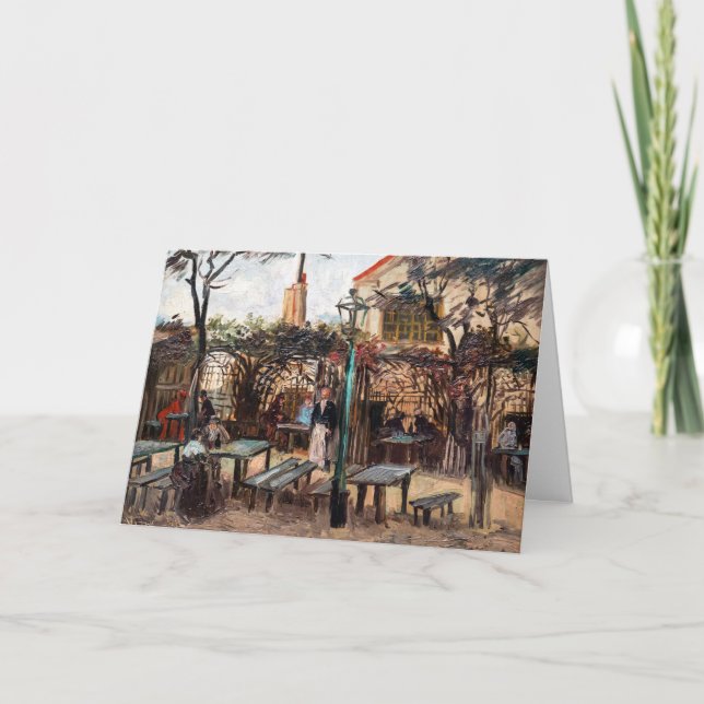 Vincent Van Gogh - La Guinguette on Montmartre Card (Front)