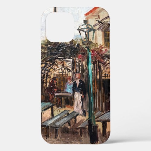 Vincent Van Gogh _ La Guinguette on Montmartre iPhone 12 Case