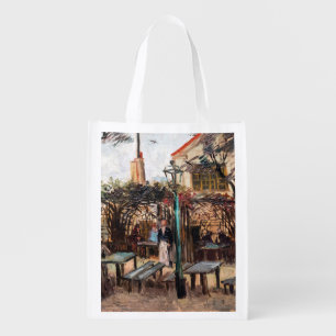 Vincent Van Gogh - La Guinguette on Montmartre Grocery Bag