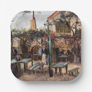 Vincent Van Gogh - La Guinguette on Montmartre Paper Plates