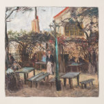 Vincent Van Gogh - La Guinguette on Montmartre Scarf<br><div class="desc">Terrace of a Cafe on Montmartre "La Guinguette" / La Guinguette à Montmartre by Vincent Van Gogh in 1886</div>