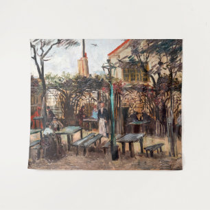 Vincent Van Gogh - La Guinguette on Montmartre Tapestry
