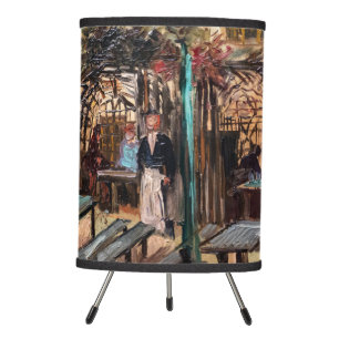 Vincent Van Gogh - La Guinguette on Montmartre Tripod Lamp