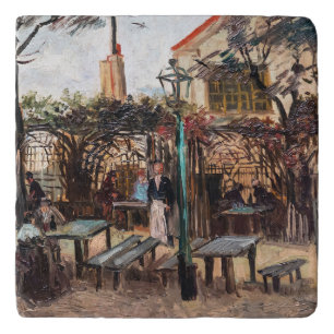 Vincent Van Gogh - La Guinguette on Montmartre Trivet