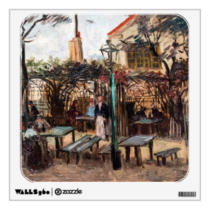 Vincent Van Gogh - La Guinguette on Montmartre Wall Decal