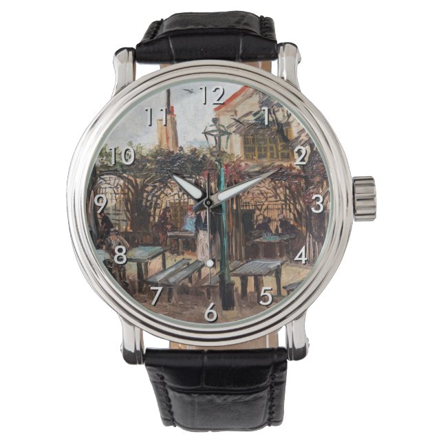 Vincent Van Gogh - La Guinguette on Montmartre Watch (Front)