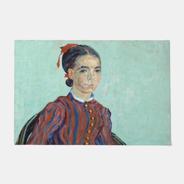 Vincent van Gogh - La Mousme Doormat (Front)
