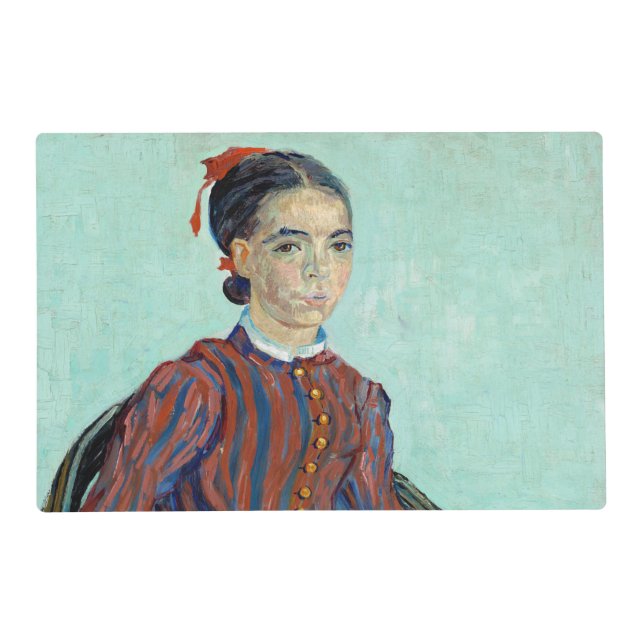Vincent van Gogh - La Mousme Placemat (Front)