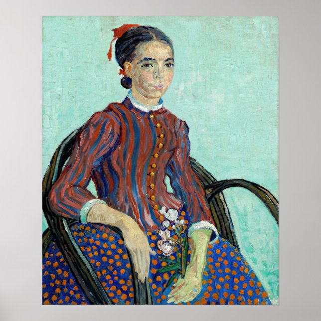 Vincent van Gogh - La Mousme Poster (Front)