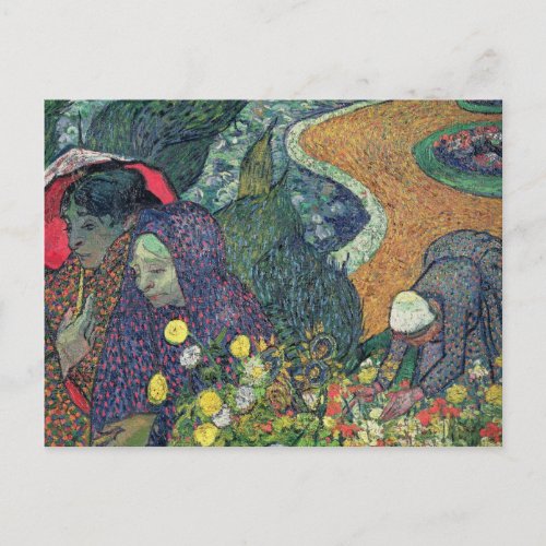 Vincent van Gogh  Ladies of Arles  1888 Postcard
