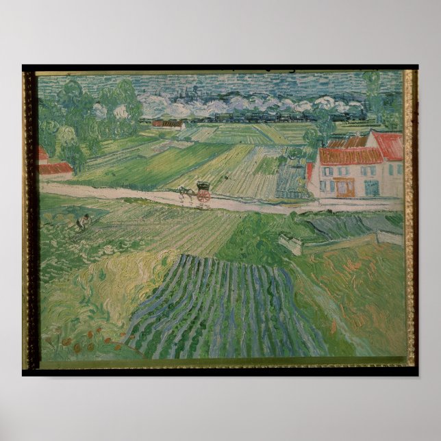 Vincent van Gogh | Landscape at Auvers Poster (Front)
