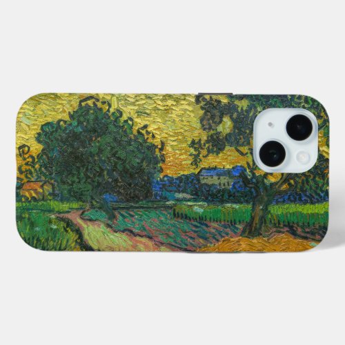 Vincent van Gogh _ Landscape at Twilight iPhone 15 Case