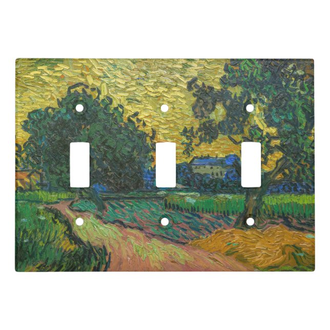 Vincent van Gogh - Landscape at Twilight Light Switch Cover (Front)