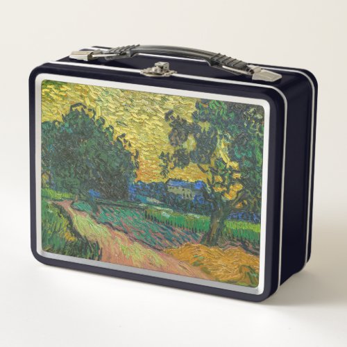 Vincent van Gogh _ Landscape at Twilight Metal Lunch Box