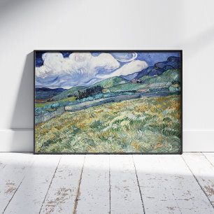 Vincent Van Gogh, Landscape from Saint-Remy Wall Decal
