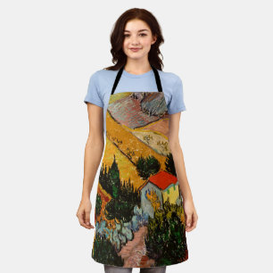 Vincent van Gogh - Landscape, House and Ploughman Apron