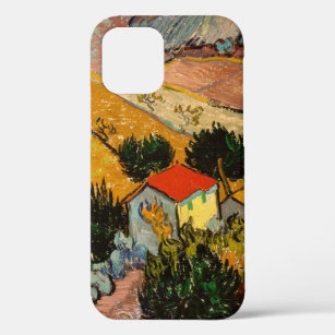 Vincent van Gogh - Landscape, House and Ploughman iPhone 12 Case