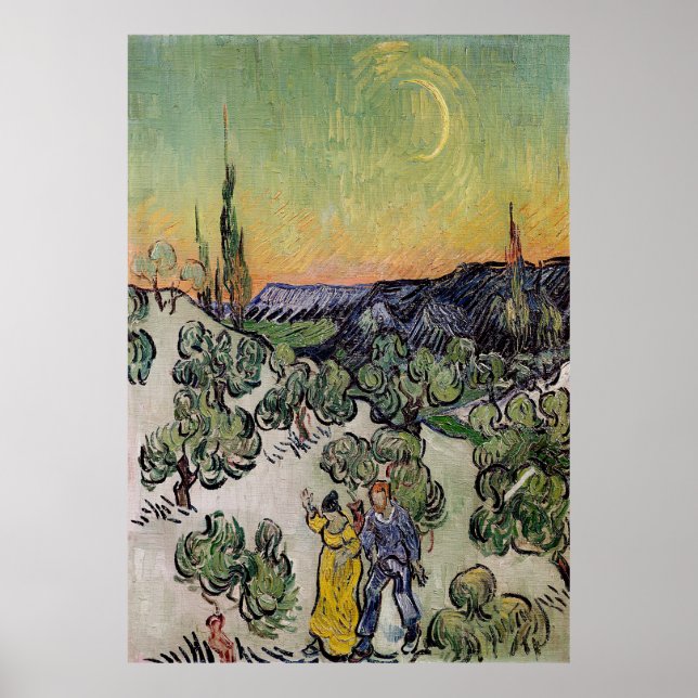 Vincent van Gogh – Landscape  Poster (Front)