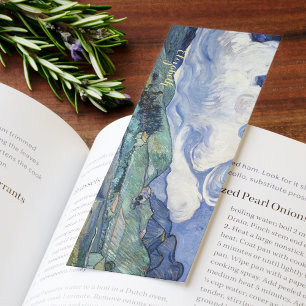 Vincent Van Gogh Landscape Vintage Art Monogrammed Bookmarks